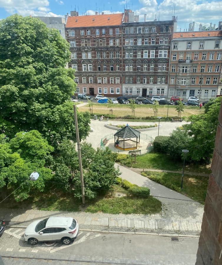 Apartament W Centrum Wroclawia W Kamienicy Dış mekan fotoğraf